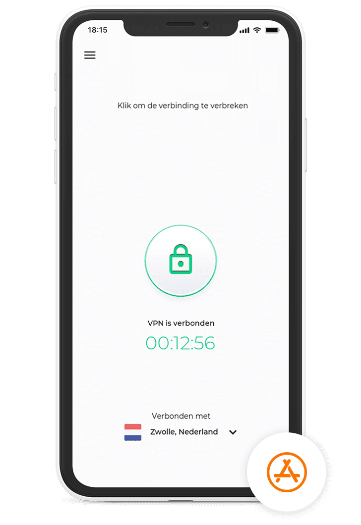VPN Nederland voor iOS VPN Nederland app voor iOS