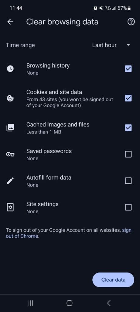 Browsergeschiedenis van Chrome verwijderen op mobiel Browsergeschiedenis van Chrome verwijderen op mobiel