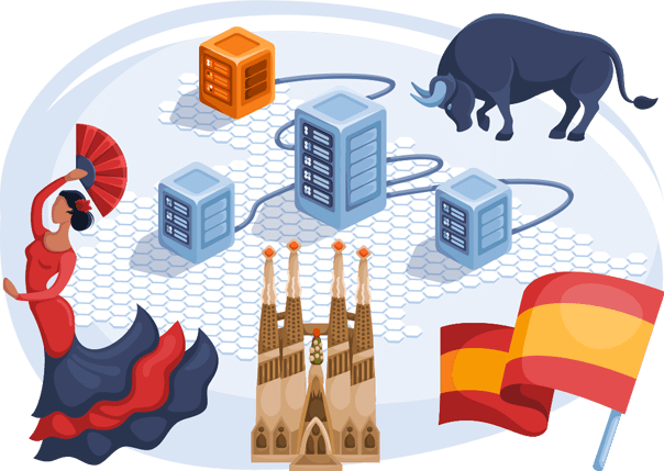 VPN servers in Spanje bij VPN Nederland
