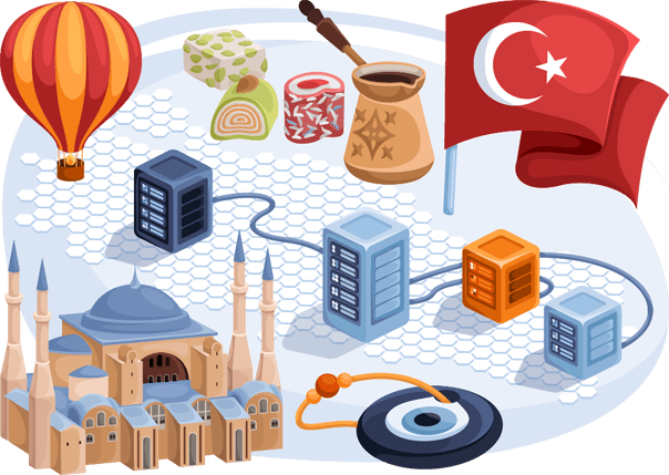 VPN servers in Turkije door VPN Nederland