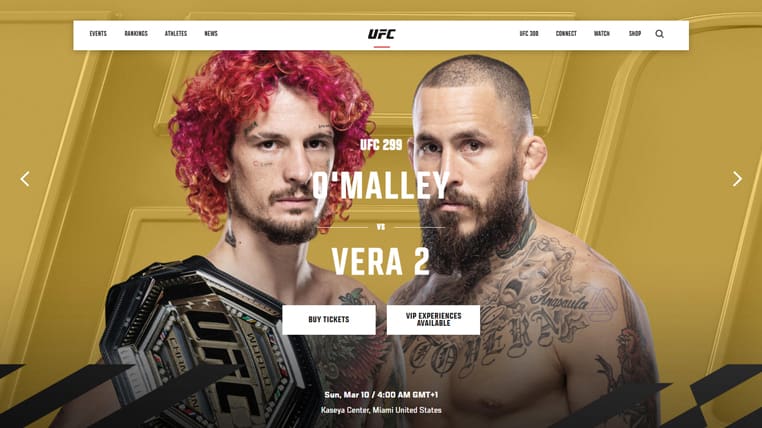 O'Malley vs. Vera 2 UFC 299: O'Malley vs. Vera 2