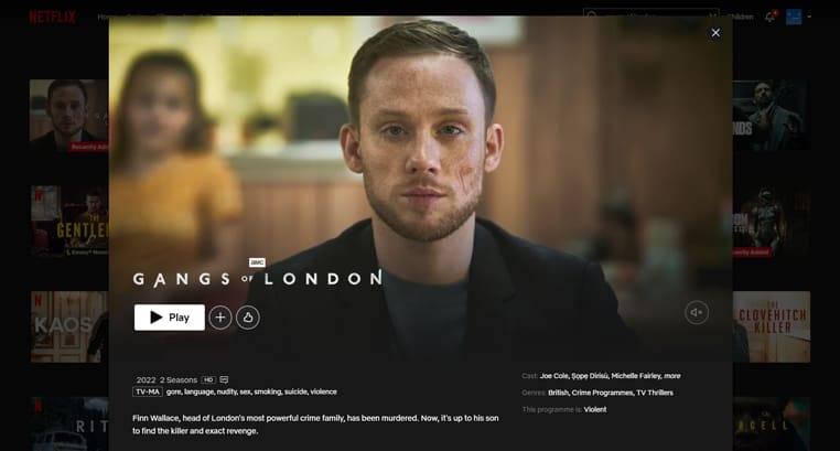 Gangs of London streaming op Amerikaanse Netflix Gangs of London streaming op[ Amerikaanse Netflix