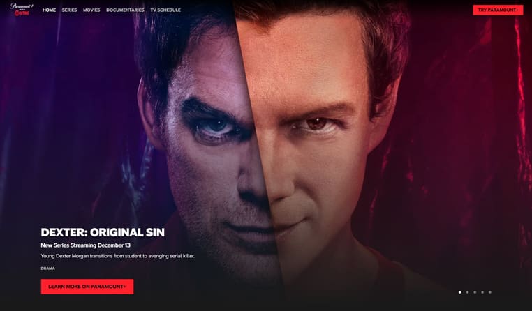 Dexter: Original Sin streaming op Paramount Plus en Showtime
