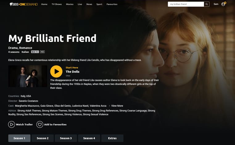 My Brilliant Friend op SBS on Demand My Brilliant Friend gratis streaming op SBS on Demand