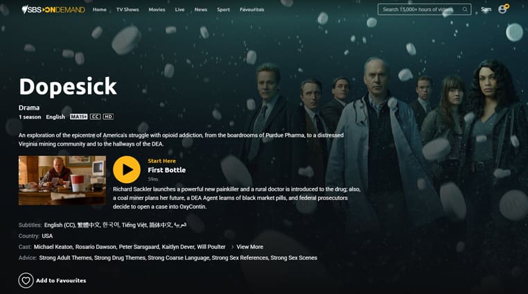 Dopesick op SBS on Demand Dopesick gratis streaming op SBS on Demand