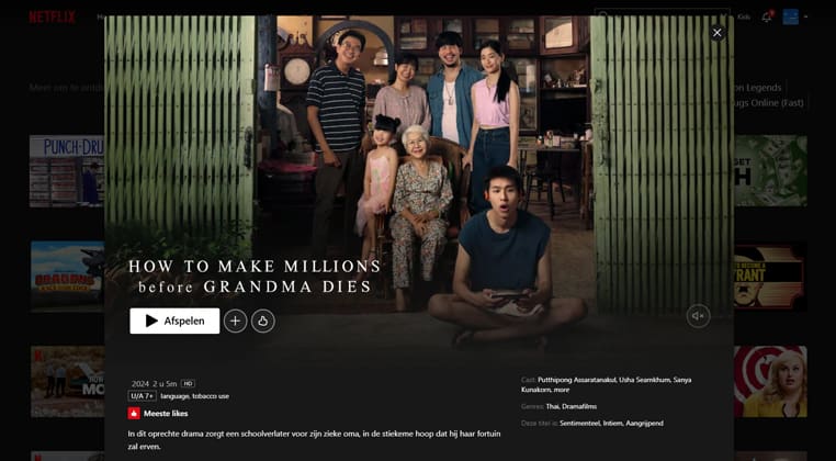 How to Make Millions Before Grandma Dies streaming op Netflix in India