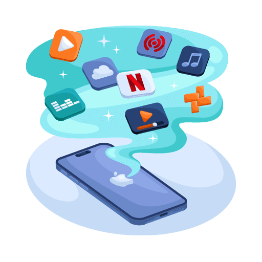 Onbeperkt entertainment Onbeperkt entertainment op iOS met VPN Nederland