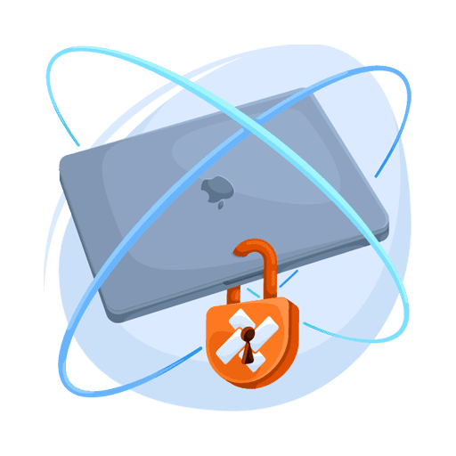 Online bescherming Online security met Mac VPN-app