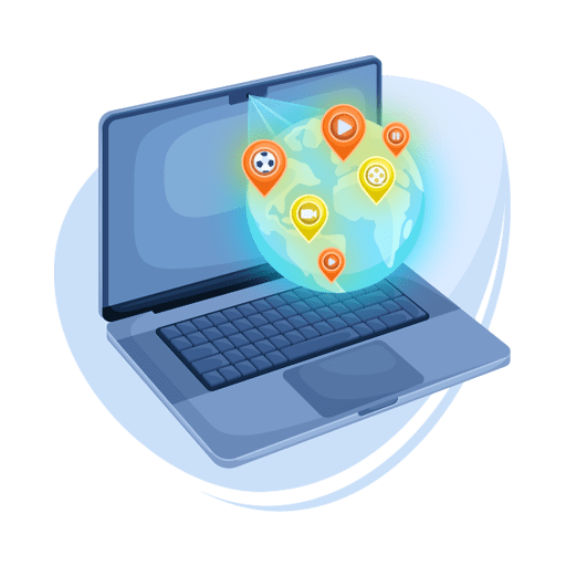 Wereldwijde entertainmenttoegang Wereldwijd entertainment toegang met Mac VPN