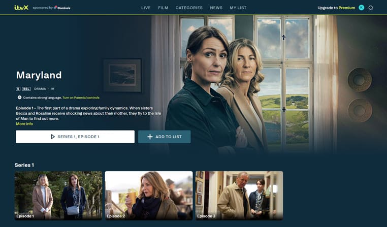 Maryland op ITVX Maryland gratis streamen op ITVX