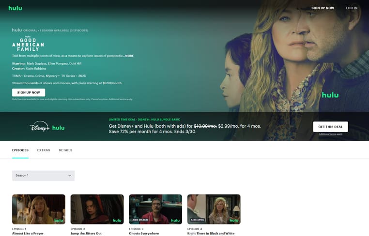 Good American Family op Hulu Good American Family streaming op Hulu