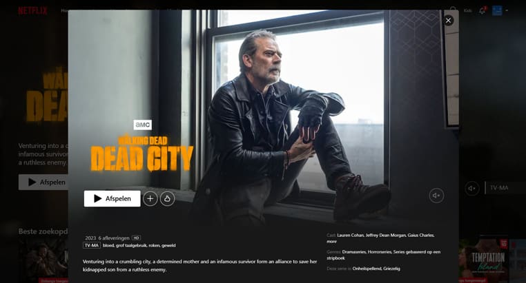 The Walking Dead: Dead City stteaming op Amerikaanse Netflix