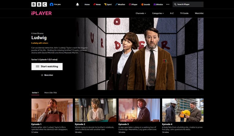Ludwig streaming op BBC iPlayer Ludwig streaming gratis op BBC iPlayer