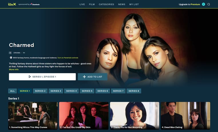 Charmed op ITVX Charmed streaming gratis op ITVX