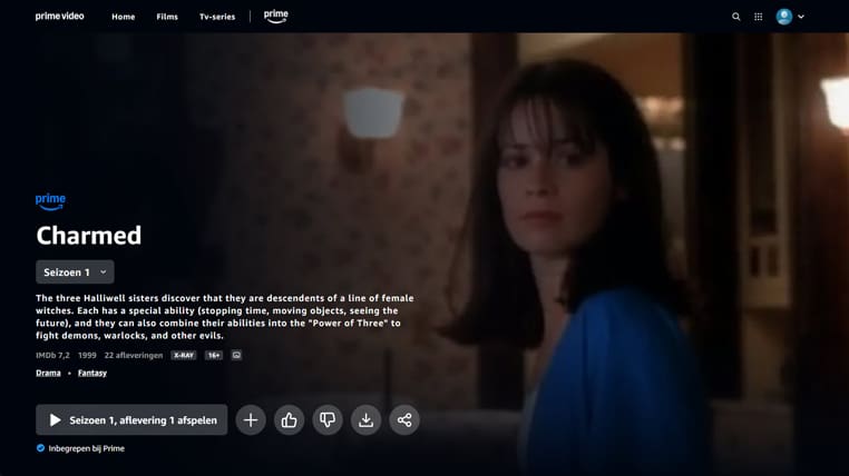 Charmed op Prime Charmed streaming op Prime Video in de VS