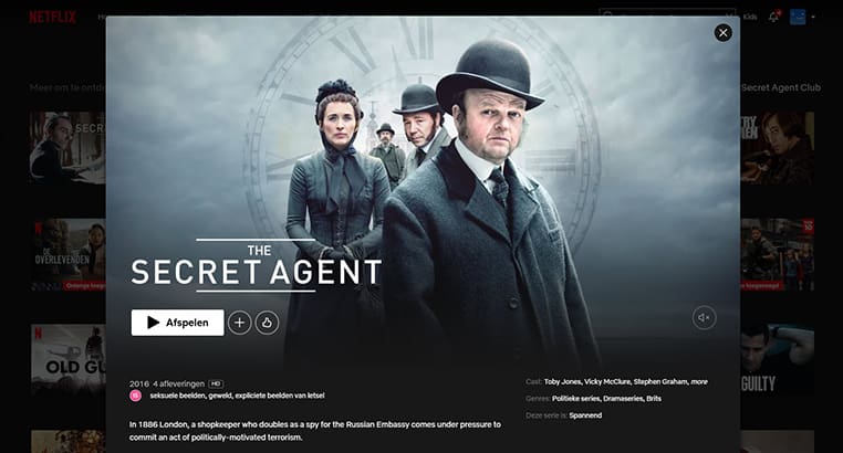 The Secret Agent op Netflix The Secret Agent streaming op Netflix