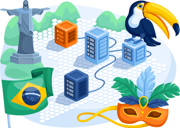 VPN-verbinding met Brazilië met VPN Nederland