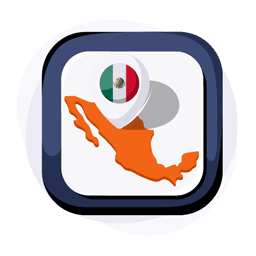 Stap 2 Maak verbinding met een server in Mexico