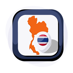 Stap 2 Maak verbinding met een server in Thailand