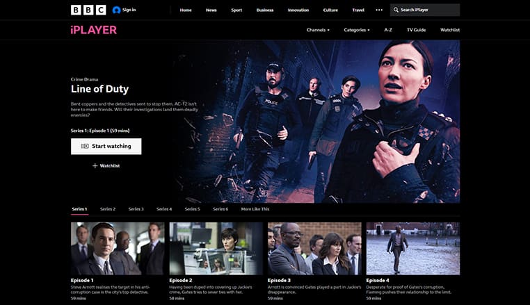 Line of Duty streaming gratis op BBC iPlayer