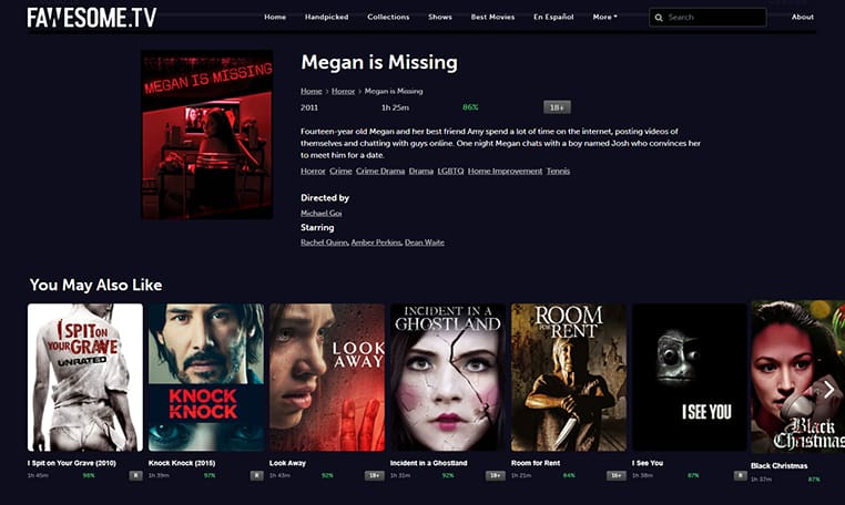 Megan is Missing streaming op Fawesome TV