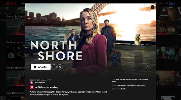 North Shore op Netflix North Shore streaming op Netflix
