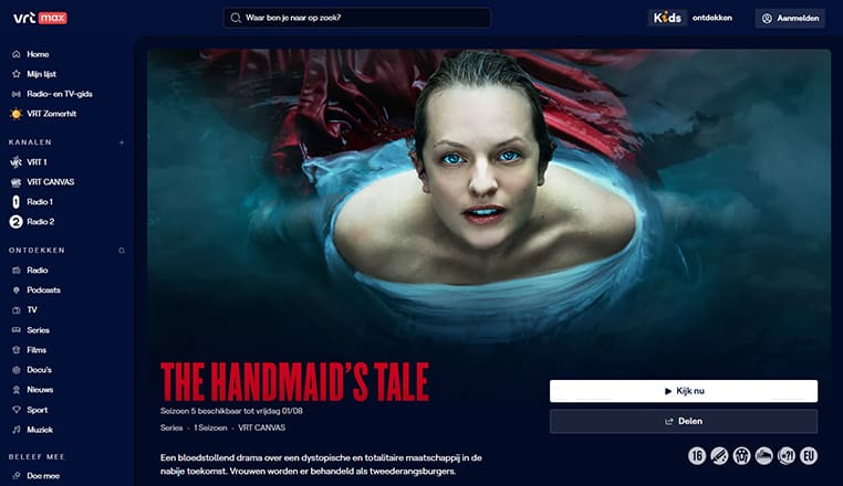The Handmaid's Tale seizoen 5 streaming op VRT Max