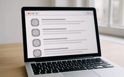 ChatGPT-gesprekken kort zichtbaar op Google