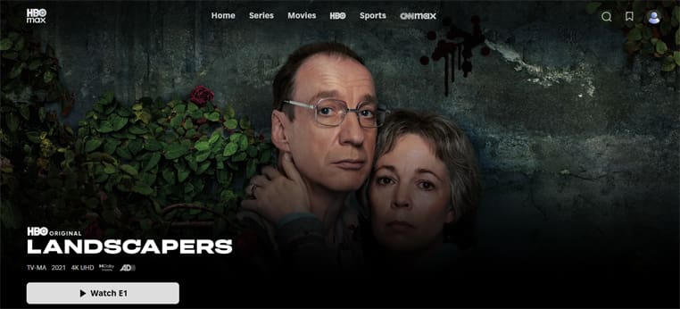 Landscapers streaming op HBO Max in Amerika