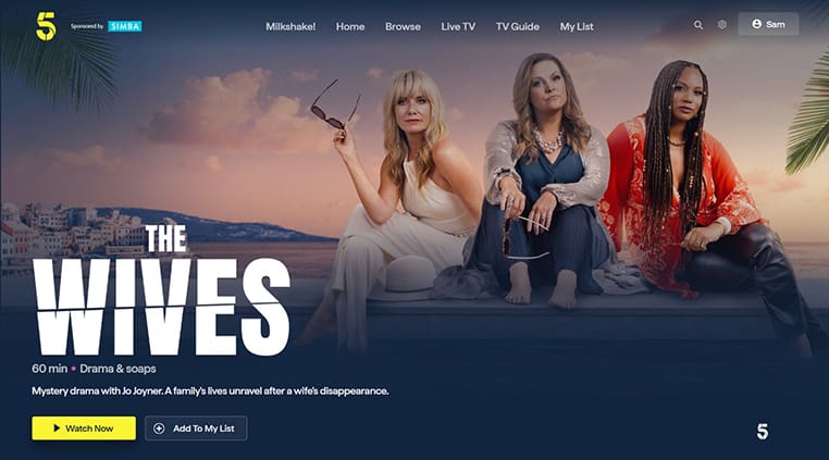 The Wives streaming op Channel 5