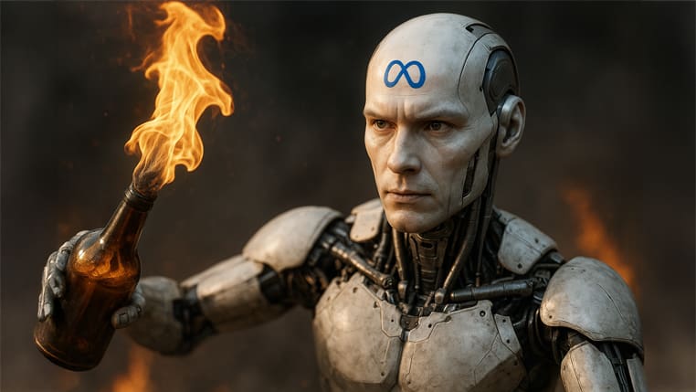 Meta AI vertelt gebruikers hoe ze een molotovcocktail maken