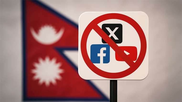 Nepal blokkeert Facebook, YouTube, X en 26 andere socialmediaplatforms