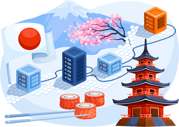 VPN-servers in Japan VPN-servers in Japan van VPN Nederland