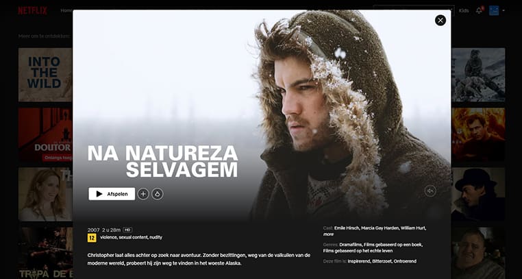 Into the Wild op Netflix Into the Wild streaming op Netflix