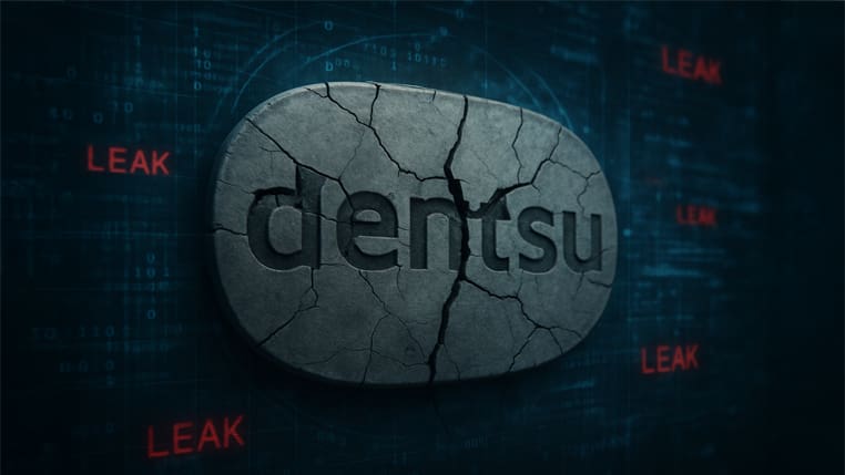 Dentsu datalek Dentsu lekt personeelsgegevens
