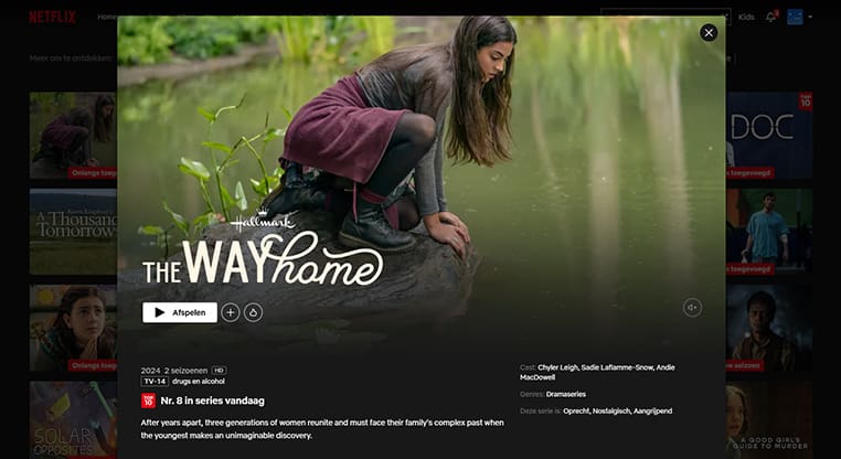 The Way Home streaming op Netflix
