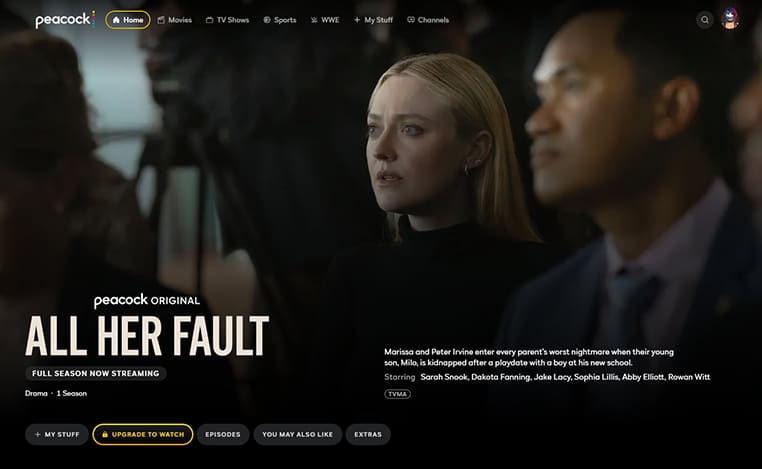 All Her Fault op Peacock All Her Fault streaming op Peacock TV