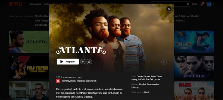Atlanta op Netflix Atlanta streaming op Netflix