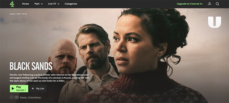 Black Sands op Channel 4 Black Sands streaming gratis op Channel 4