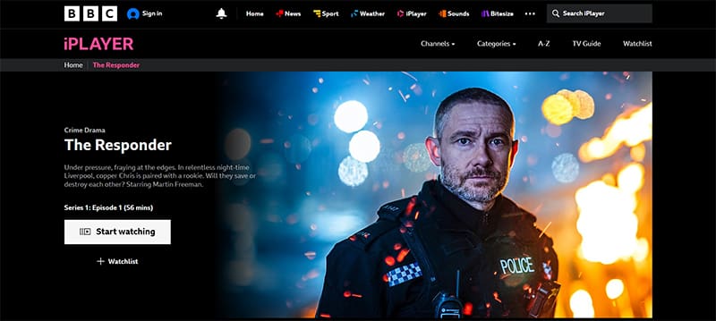The Responder op BBC iPlayer The Responder streaming gratis op BBC iPlayer