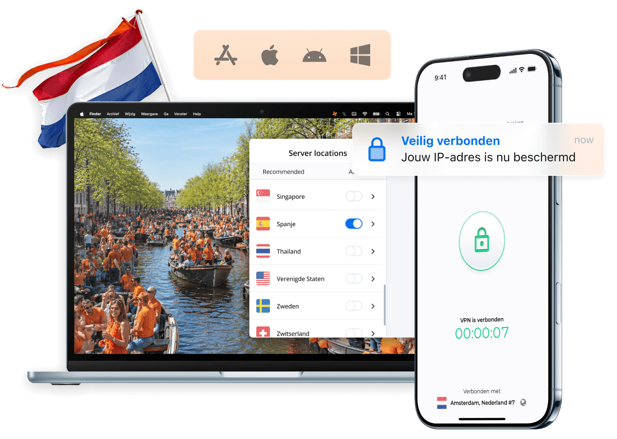 Koningsdag-aanbieding bij VPN Nederland