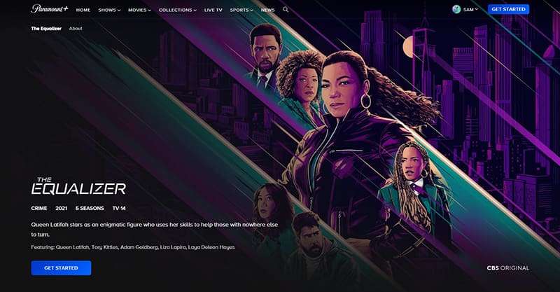 Elk seizoen van The Equalizer streaming op Paramount+